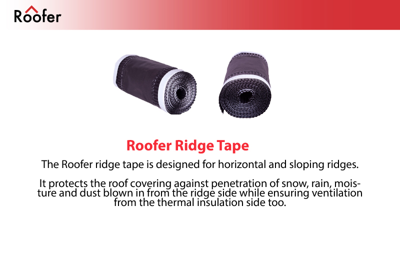 Roofer | Roof System Solutions | Roofer Ridge Tape