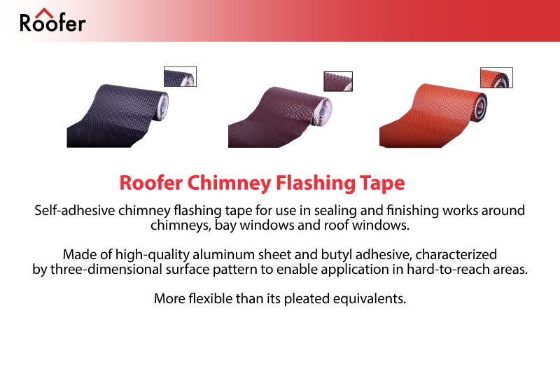 Roofer | Roof System Solutions | Roofer Chimney Flashing Tape